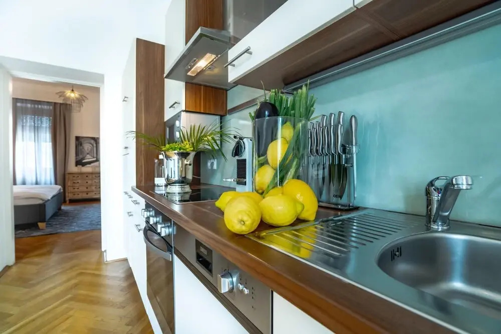 Apartment With Terrace and King Bed in Krems City
