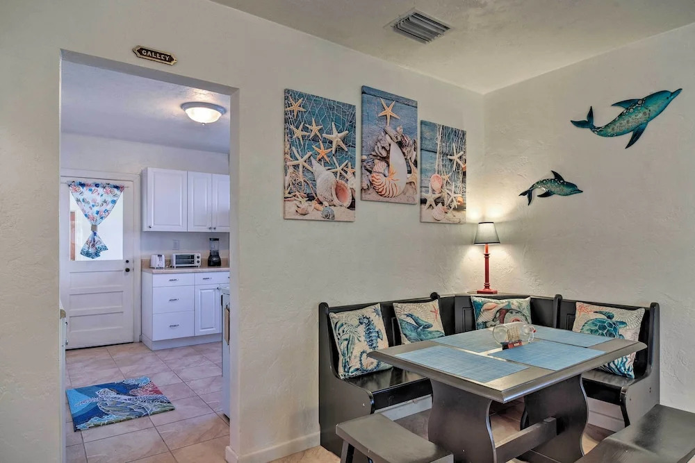 Walk to Beach: Pet-friendly Treasure Island Home