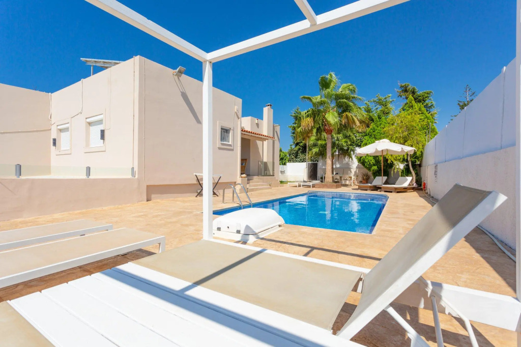 Villa Thetis Large Private Pool Walk to Beach Sea Views A C Wifi Car Not Required Eco-friendl - 2302