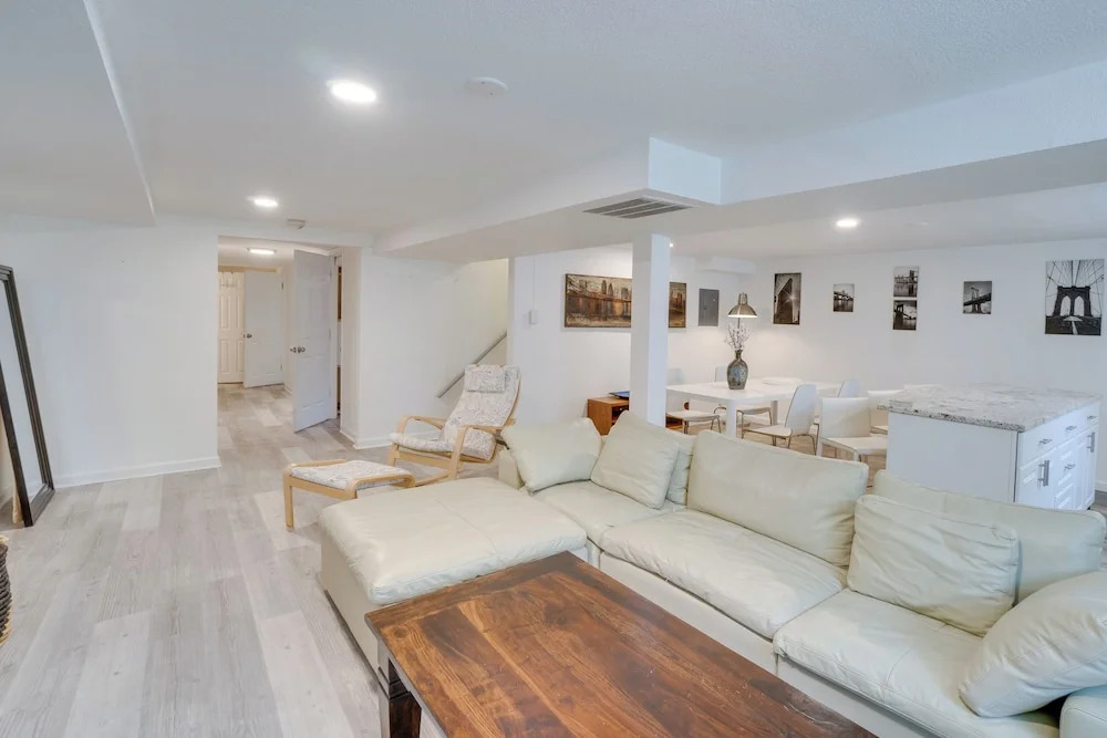 Sleek & Central Centennial Apartment w/ Fireplace!