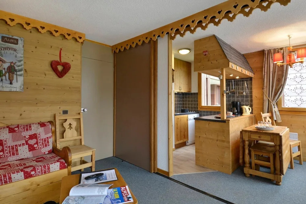 Belle Plagne Apartment Refurnished Located on the Slopes for 6 People Pds225