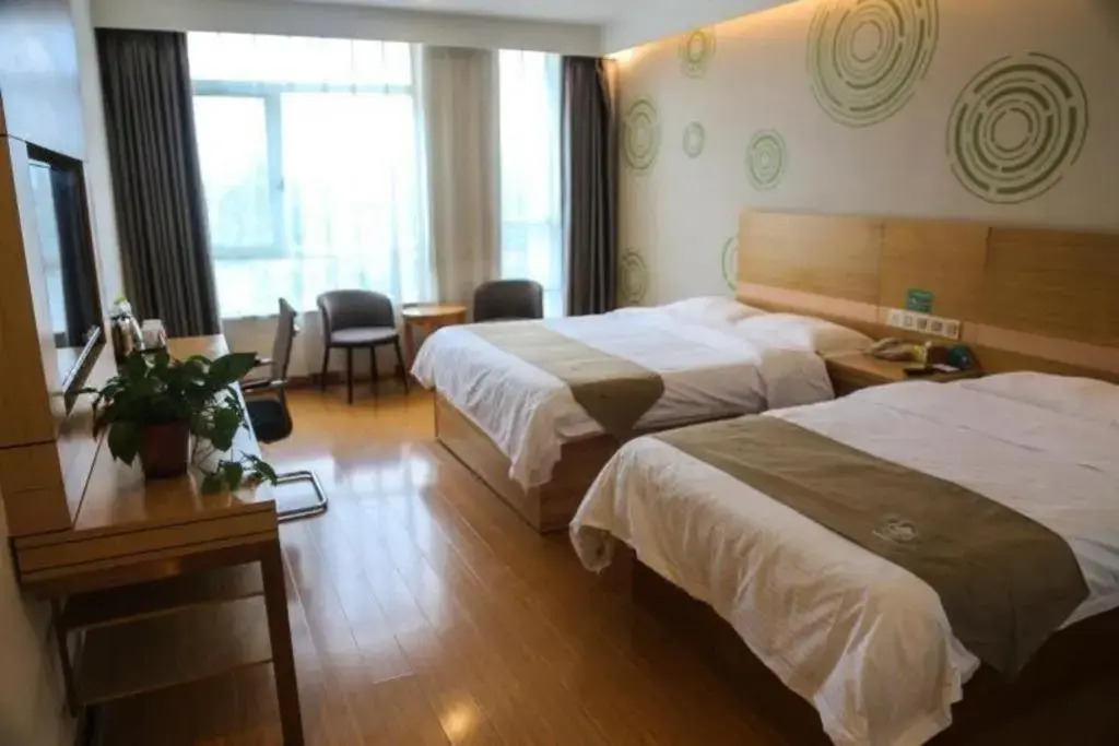 GreenTree Inn Shandong Heze Caoxian Zhuangzhai Town Oriental Times City Business Hotel