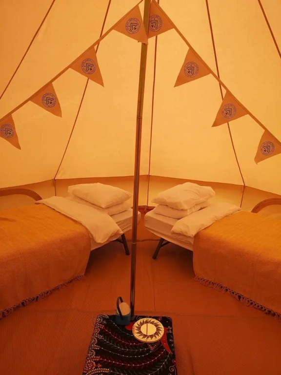 Nine Yards Bell Tents at the TT - Castletown