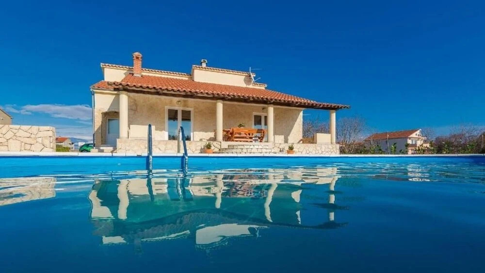 Villa Natur with a heated pool