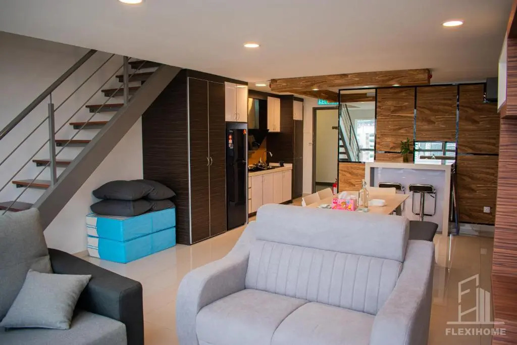 NETFLIX-Pinnacle PJ, Fantastic City View, 1-6 Guests Designed Duplex Home by Flexihome-MY