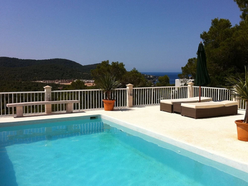 Villa in Cala Tarida With Private Pool & Sea View
