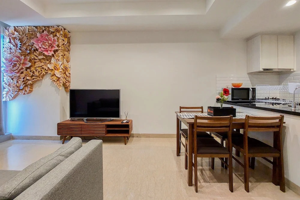 A Luxury 1BR Bali Style Apartment at Branz BSD City