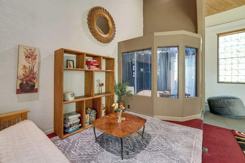 Walk to Clear Lake! Converted Church w/ Game Room