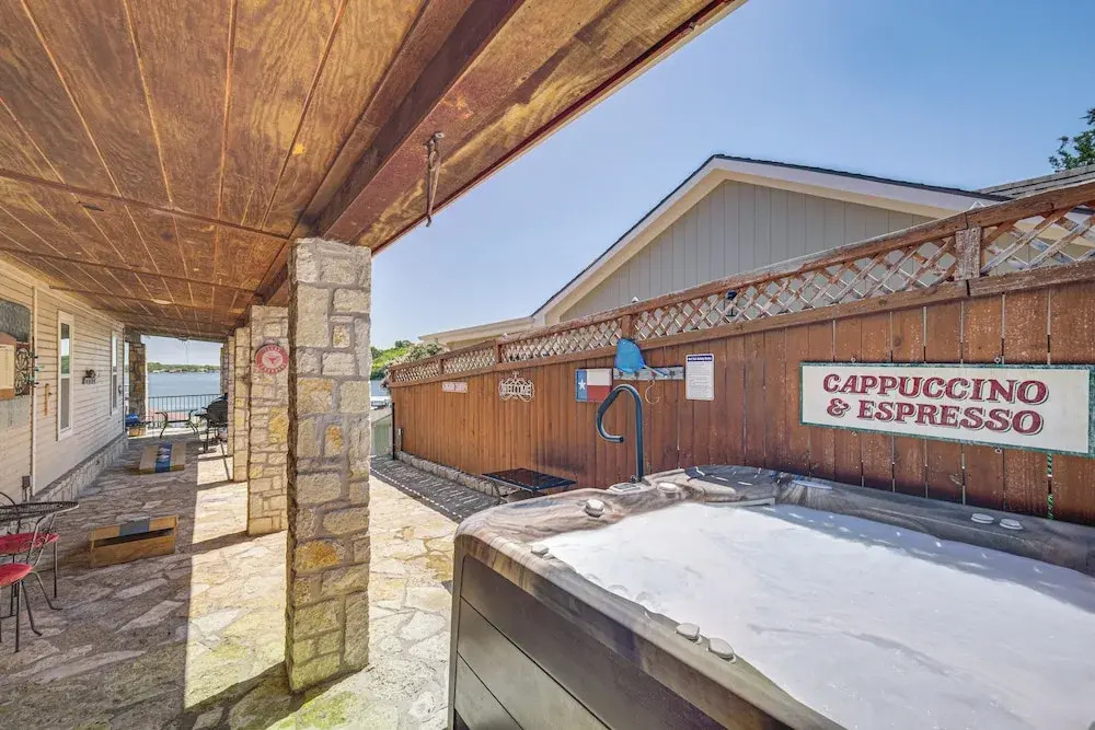 Lakefront Granbury Home w/ Dock, Decks & Hot Tub!