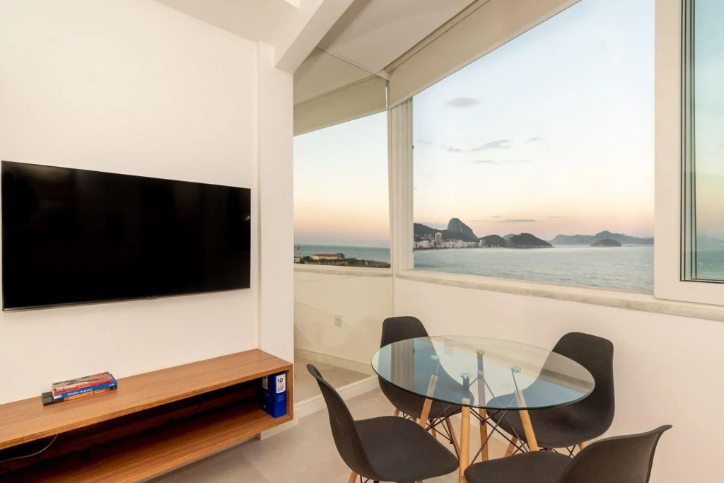 Studio Frente Mar Em Copacabana | A 3806/1203