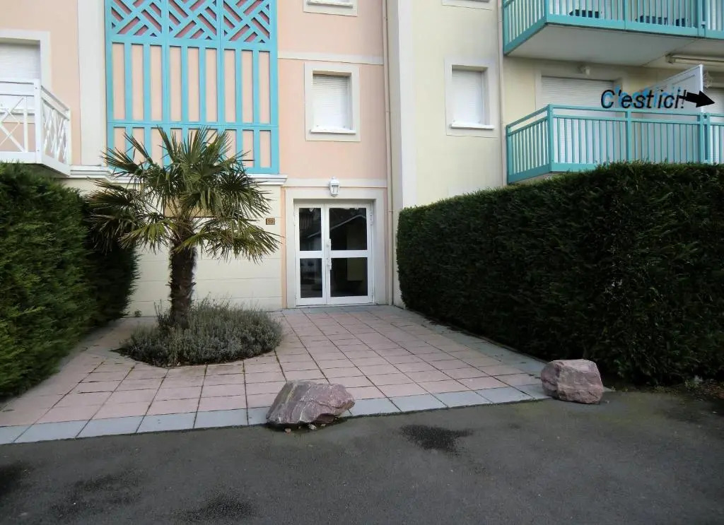 2 pièces 150 de la Mer, Calme,ensoleillé avec Parking