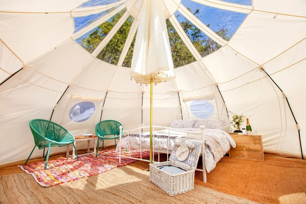 Stunning 1-bed Star Gazing Bell Tent Loughborough