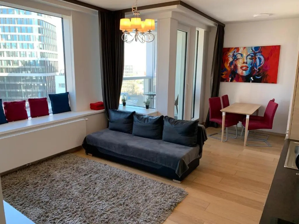 Apartments09 in new building with free parking Panorama city - amazing view close to Old town