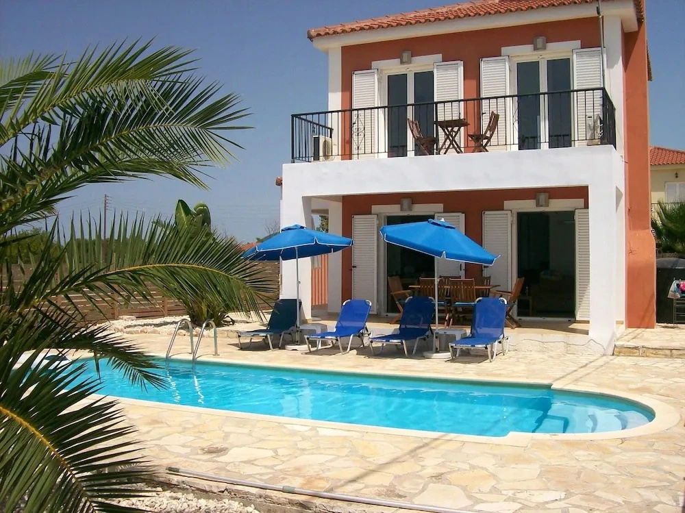 Villa With 2 Bedrooms in Zakinthos, With Private Pool, Enclosed Garden and Wifi - 1 km From the Beach