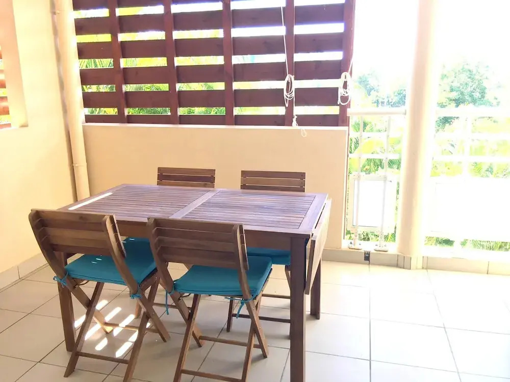 Apartment With one Bedroom in Le Gosier, With Wonderful sea View, Furn