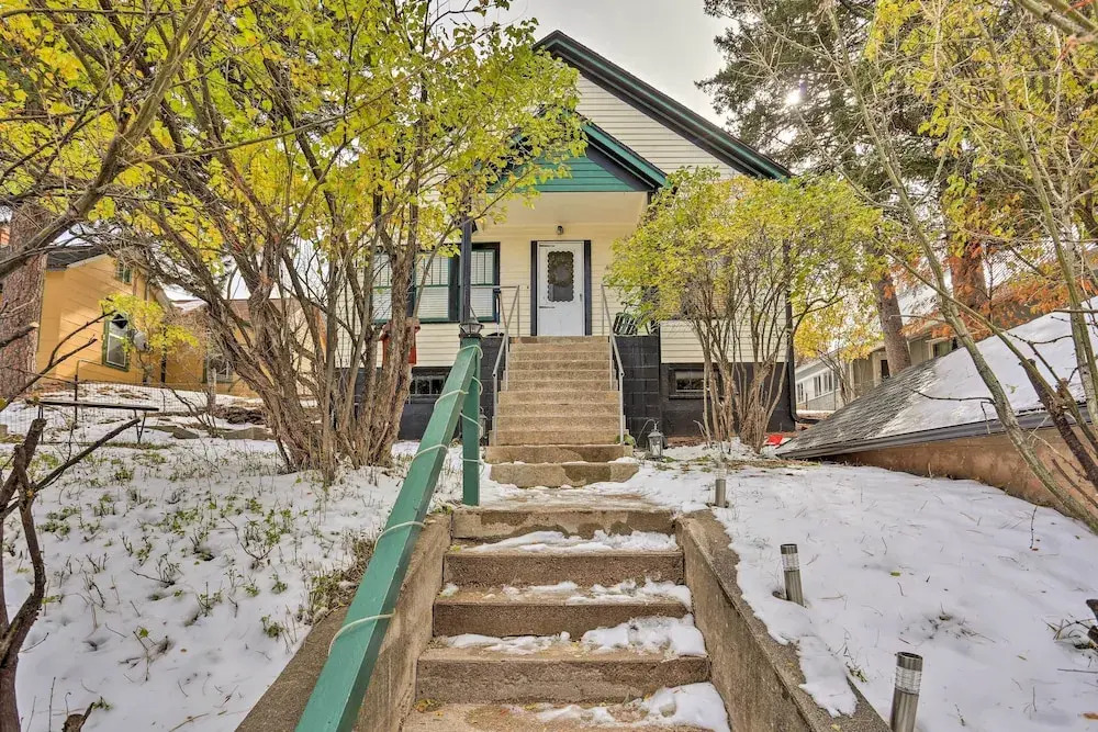 Mountain-view Lead Home w/ Patio + Fire Pit!