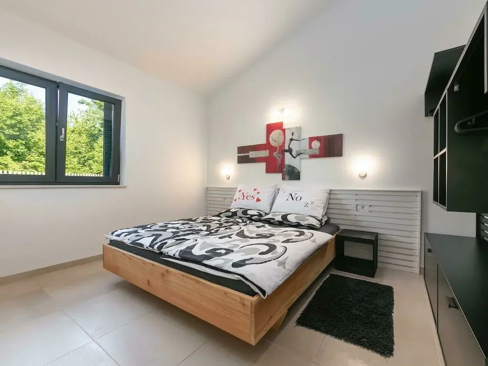 Beautiful Villa With Large Garden, Playground, Swimming Pool, in Green Surroundings at Labin