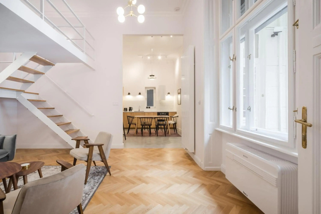 BpR Scandi Home - designer apt at Király street with AC