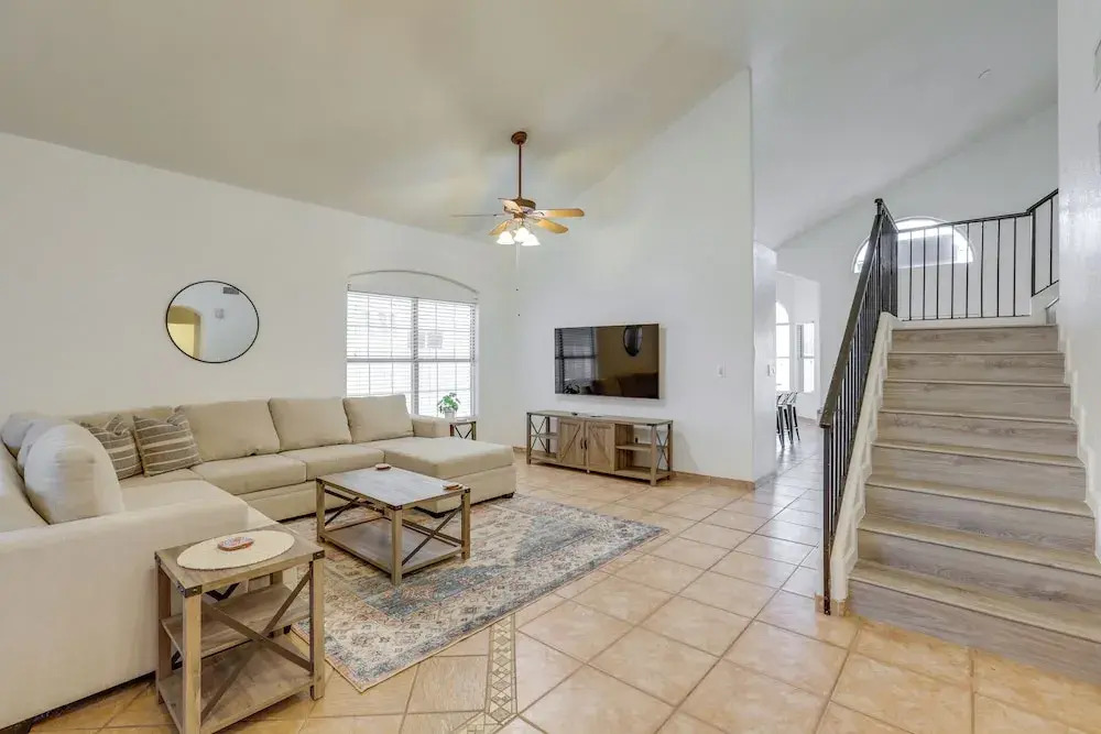 Heated Pool & Lake Views: Goodyear Getaway