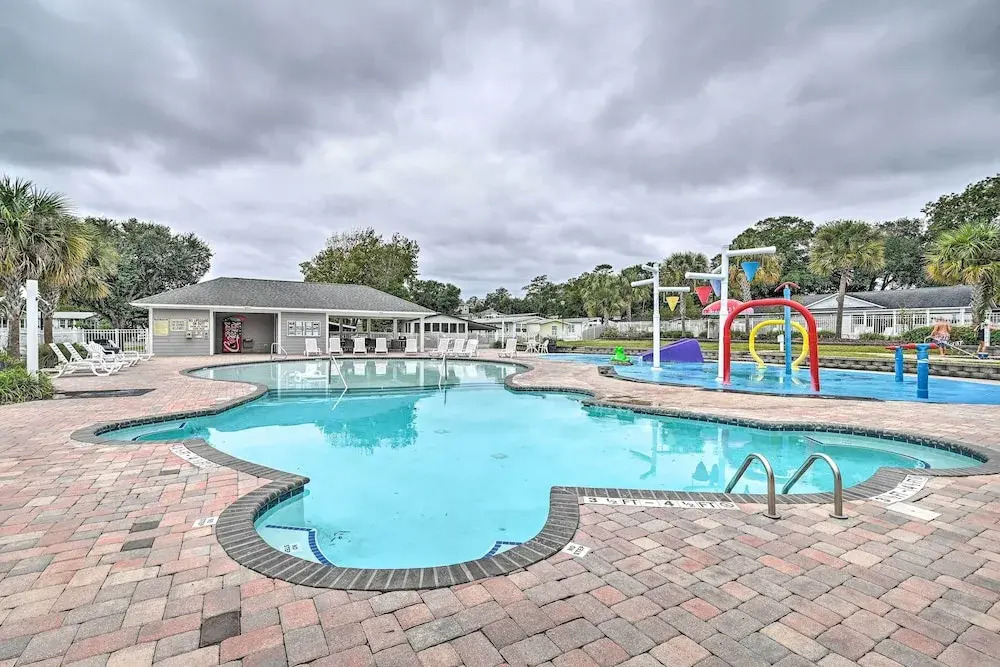Walk to Shore! Surfside Beach Gem w/ Game Courts