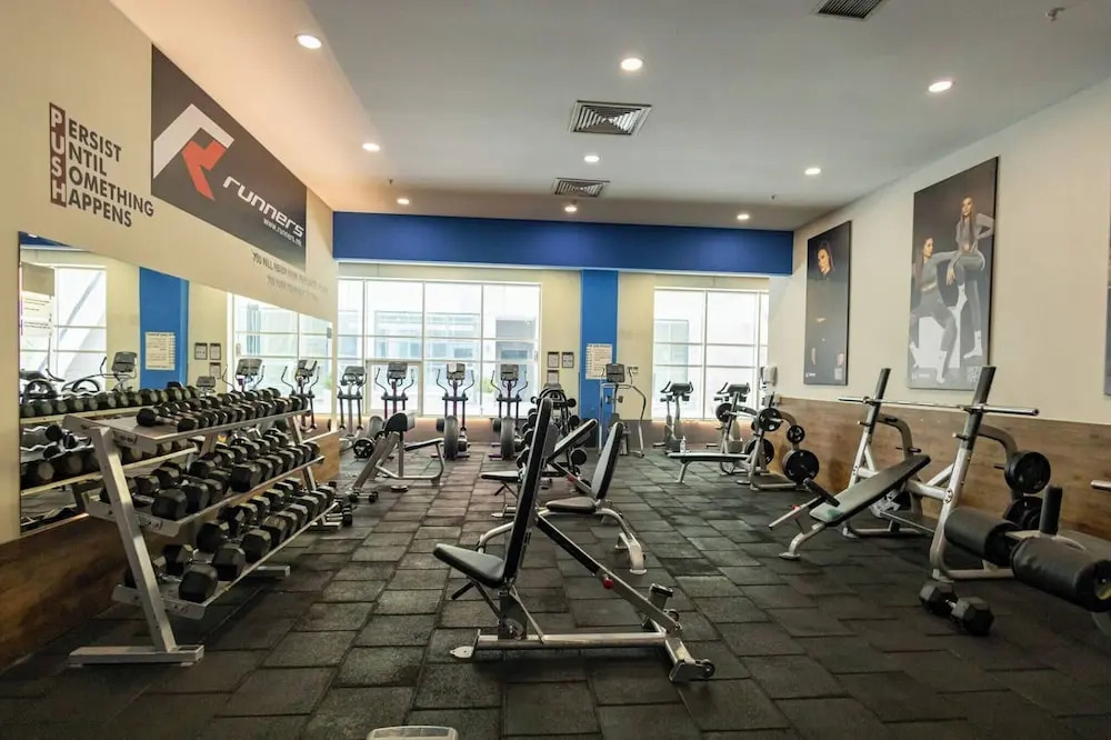 19th Floor Condo in Cevahir with pool fitness