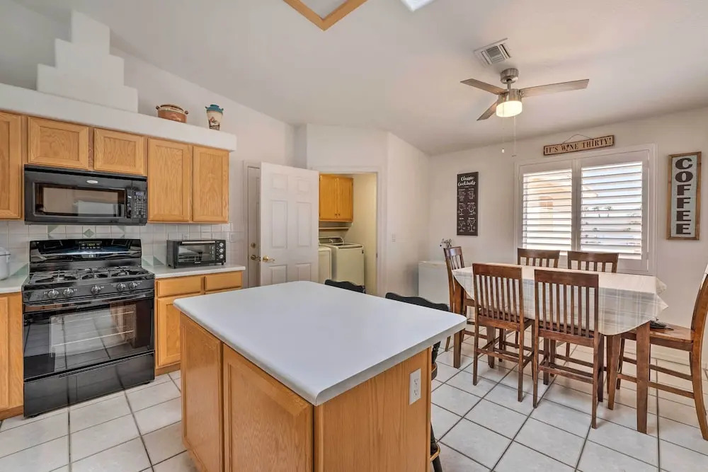 Patio + Fire Pit: Central Home in Lake Havasu City