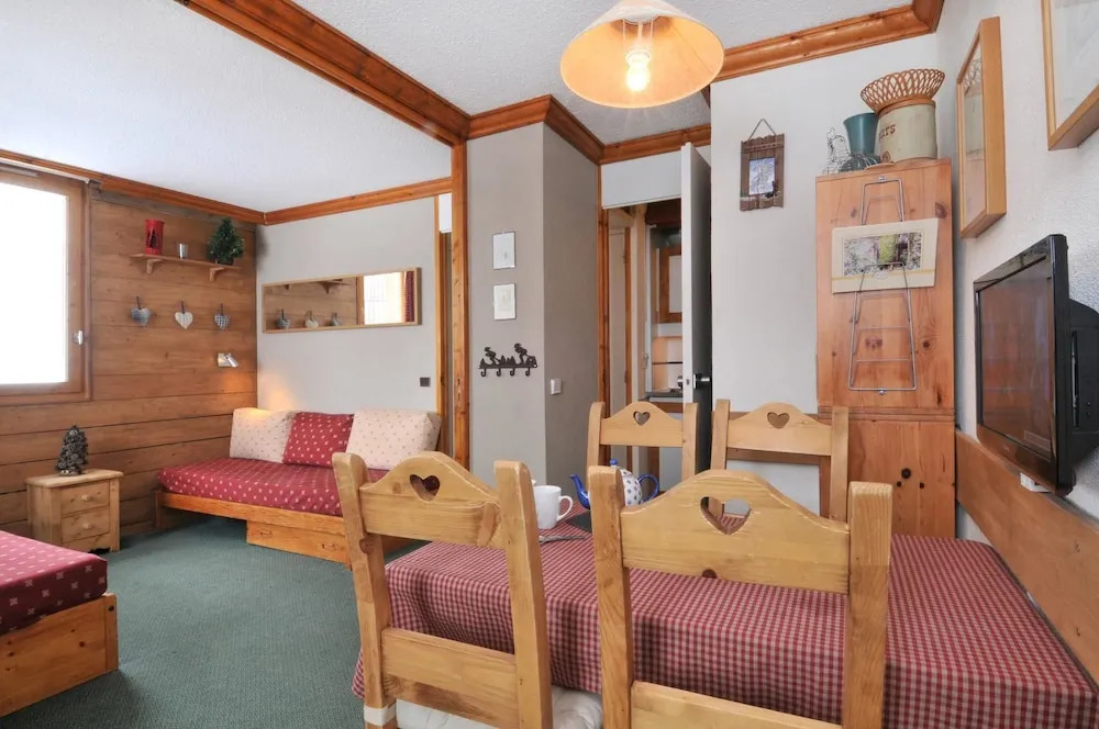 Belle Plagne Studio on Slopes for 3/4 People of 23 mÂ² Am11
