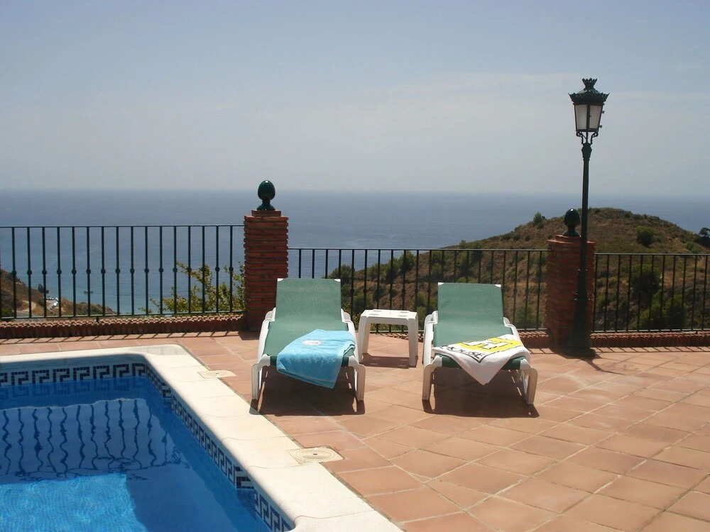 Holiday Home with Private Pool Near Nerja, with a Panoramic Sea View