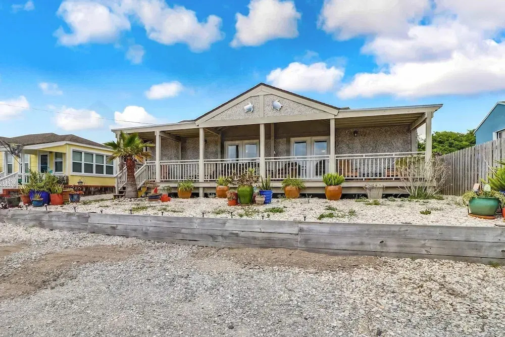 Vintage Home with Fire Pit in Backyard Street Away from Beach by RedAwning
