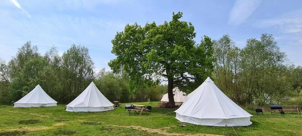 8 Meter Bell Tent - Up to 12 Persons Glamping