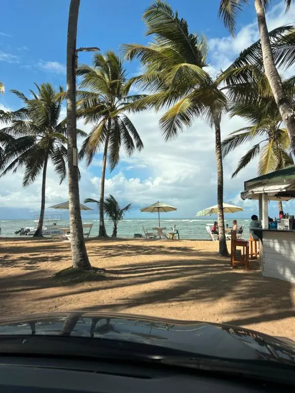 Las Terrenas beachfront 2 bedrooms condo with pool