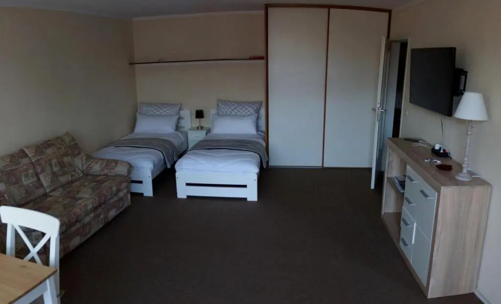 Sunny 1-room apartment near railway station