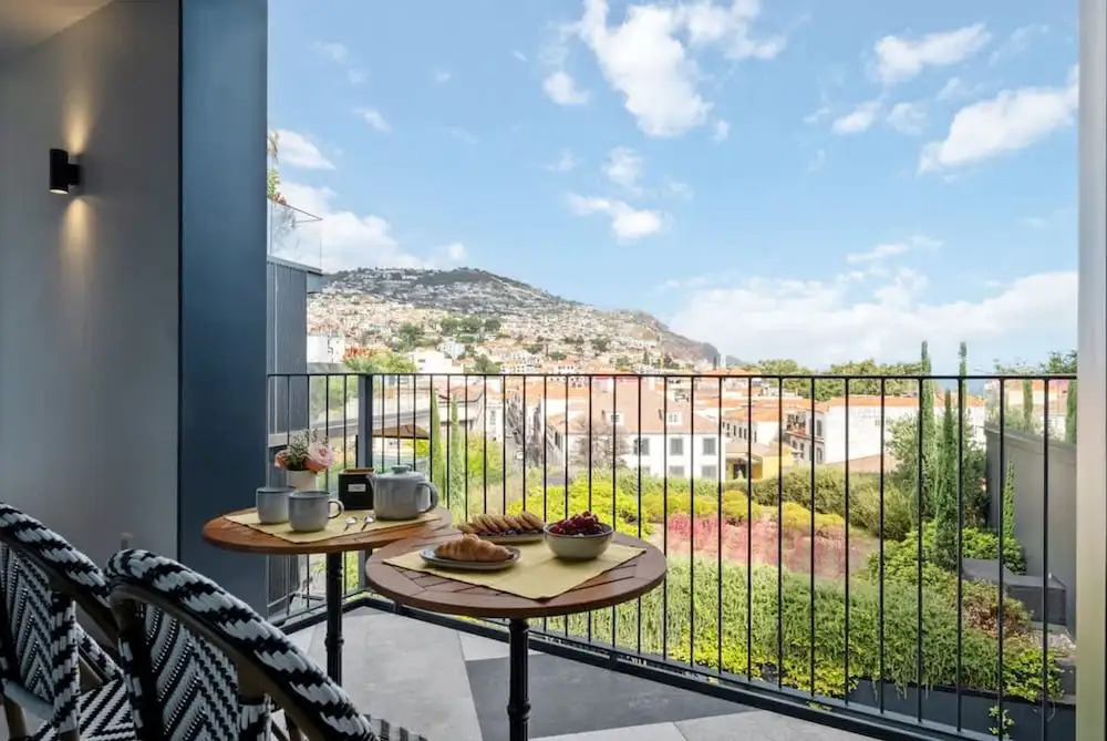 Balcony Views and Pool at Savoy Insular