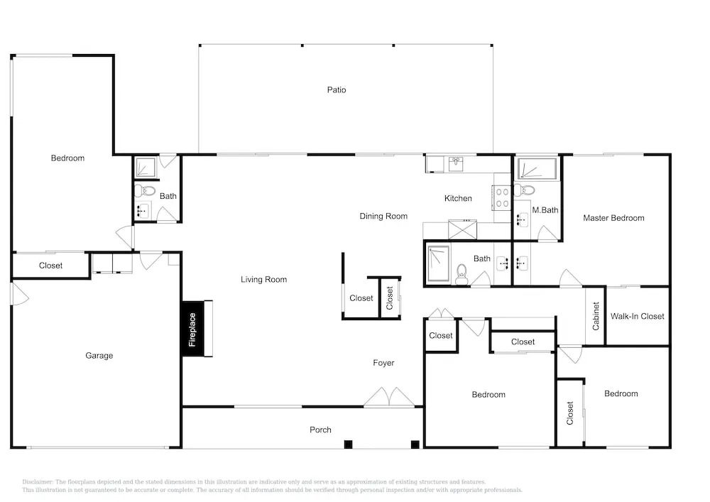 E Amarillo Home 4 Bedrooms 3 Bathrooms Home