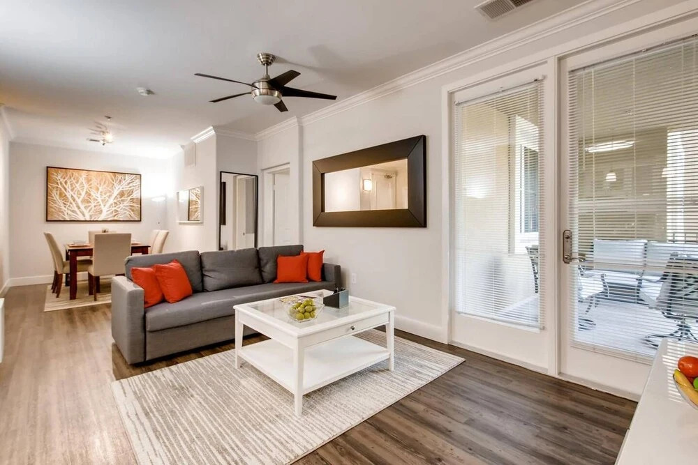 #1 Location - Fast WIFI - Work Area - 2BR/2.5 Bath - Free Parking (FV1)