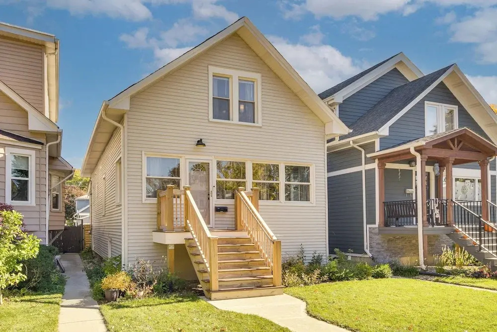 Shop, Dine & Unwind: Oak Park Home w/ Private Yard