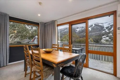 Crackenback Castle free standing chalet with fire place