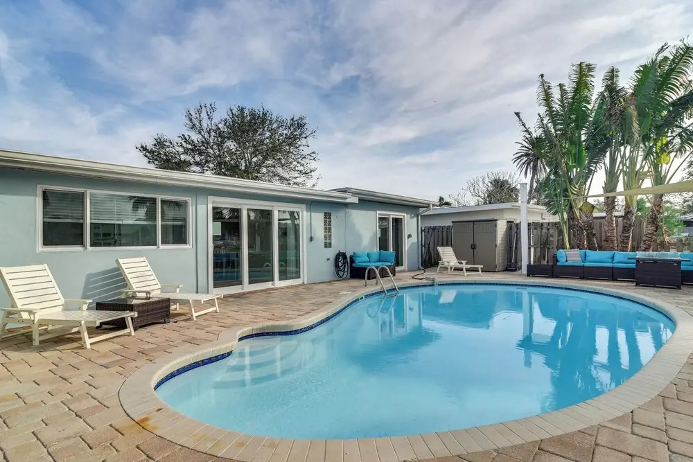 Pool, Swim Dock, Golf Cart! Ultimate Beach Retreat