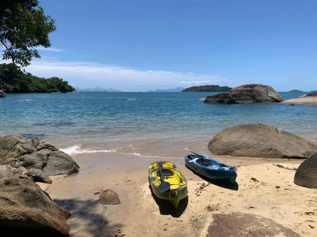 REFUGIO na frente do mar em Ilha de Araujo