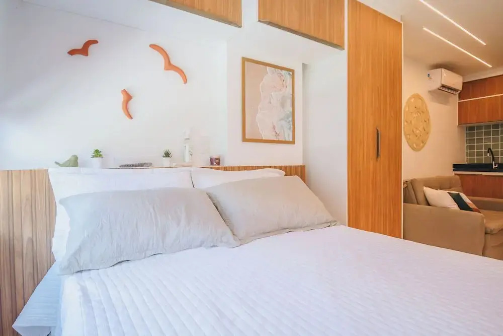 Flat com Wifi a 400m da Praia de Porto de Galinhas