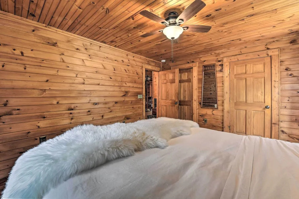 Cozy Blue Ridge Mountain Cabin on 18 Acre Lot