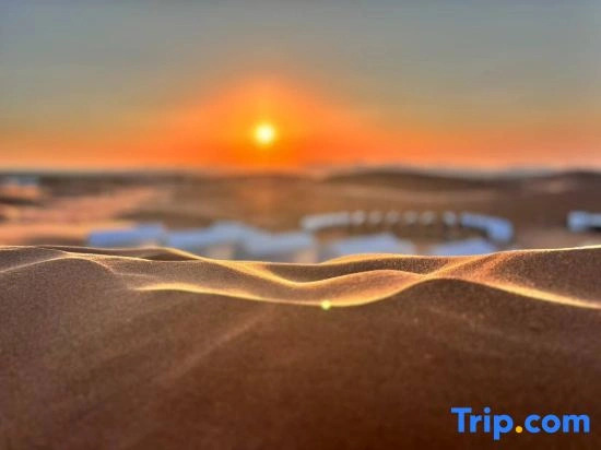 The desert camping hotel of the proprietress of Shapotou, Zhongwei