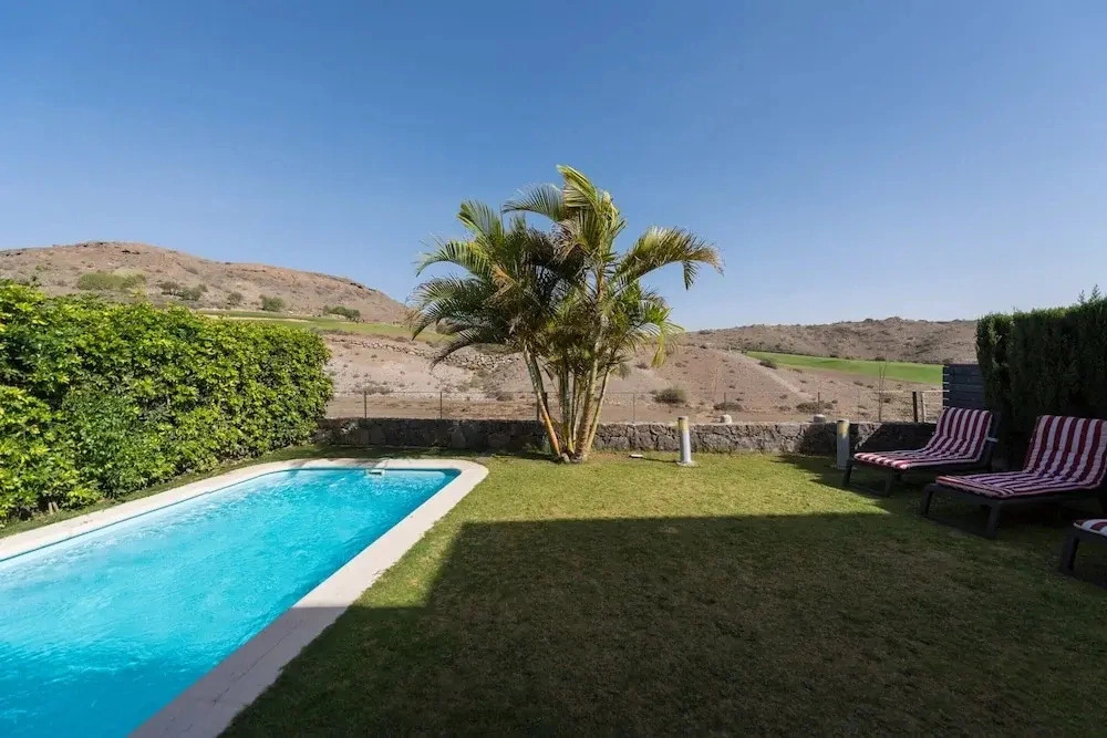 Villa in Maspalomas with Heated Pool & Golf Views