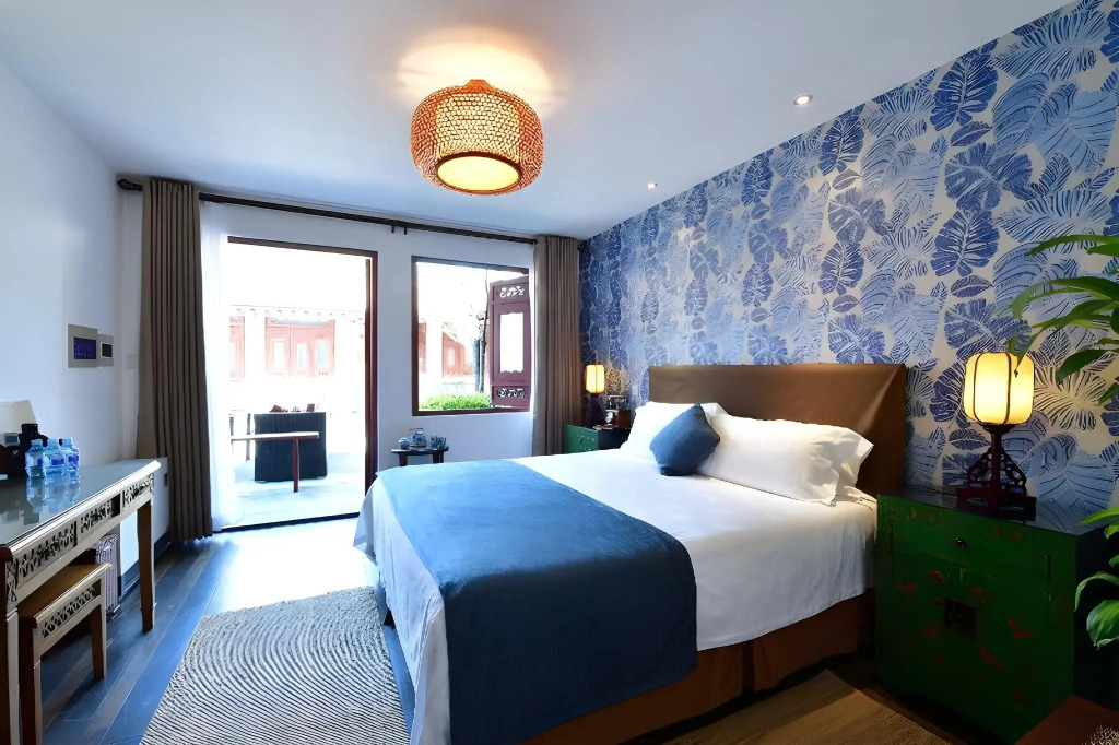 Jingshan Garden Courtyard Hotel Beijing Forbidden City Newly renovated Tianmen Wangfujing Gardenhutong BejjingCourtyard
