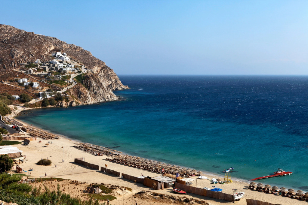 Amazing view Mykonian Villa with 5 bedrooms and pool