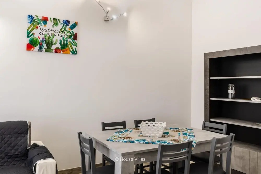Blue House in Avola With 1 Bedrooms and 1 Bathrooms