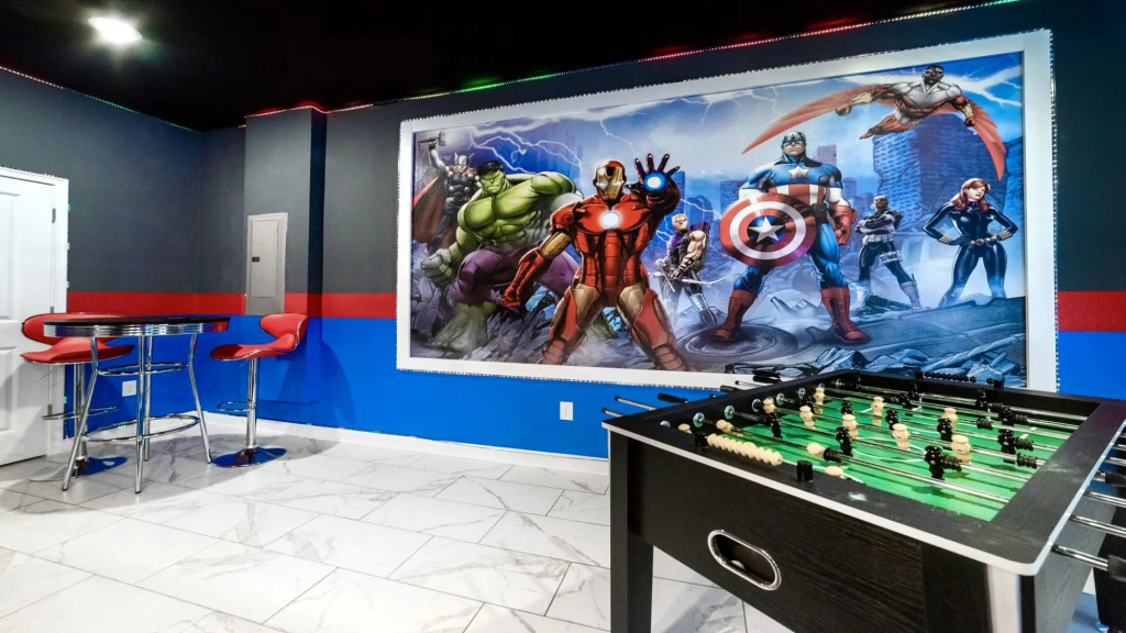 Lakeview 9BR Villa Private Pool SPA Game Room Heater