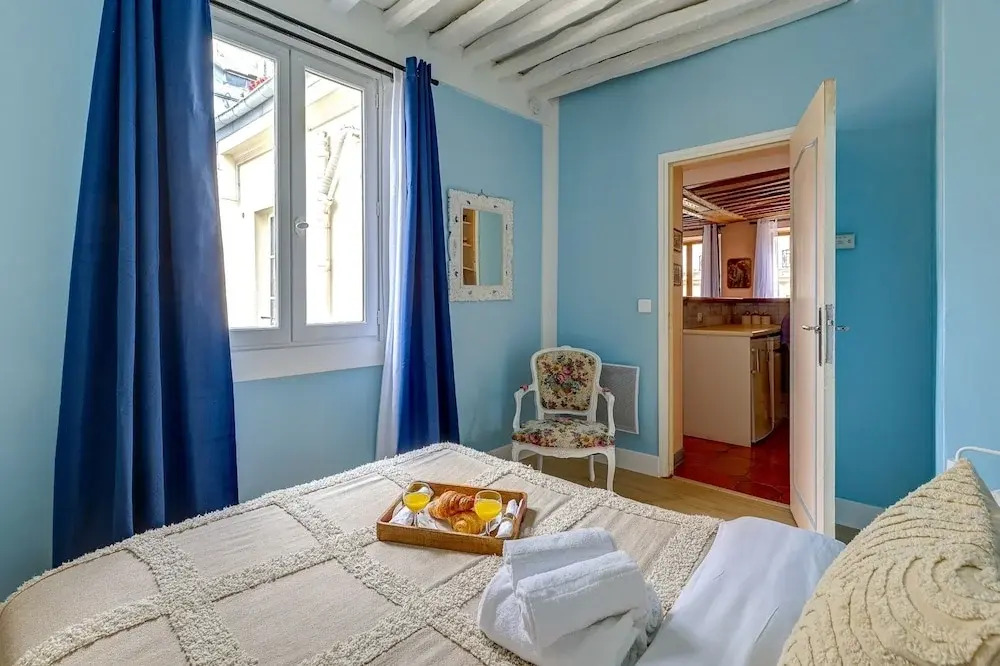Modern 1BR near Centre Pompidou