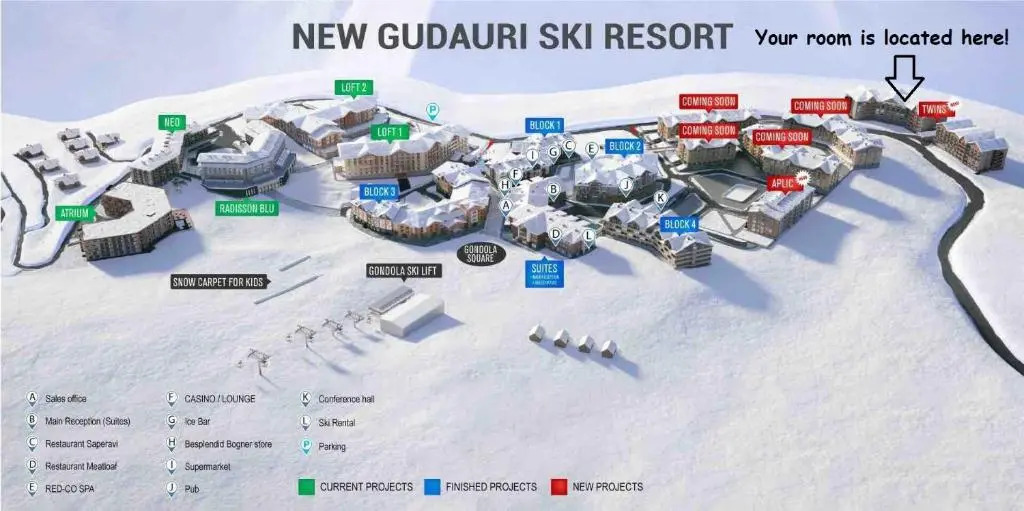 SkyWay Twins Studio Gudauri