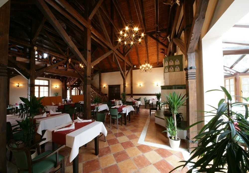Hotel Garni Jagdschloss Waldsee mit Frühstücksbuffet & Schlossküche für Selbstversorger